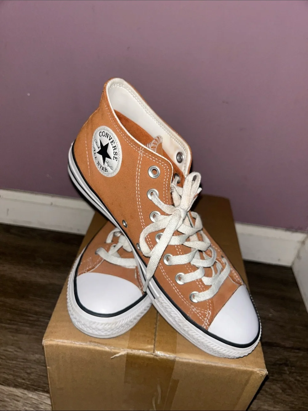 Converse Sneakers—Burnt Orange